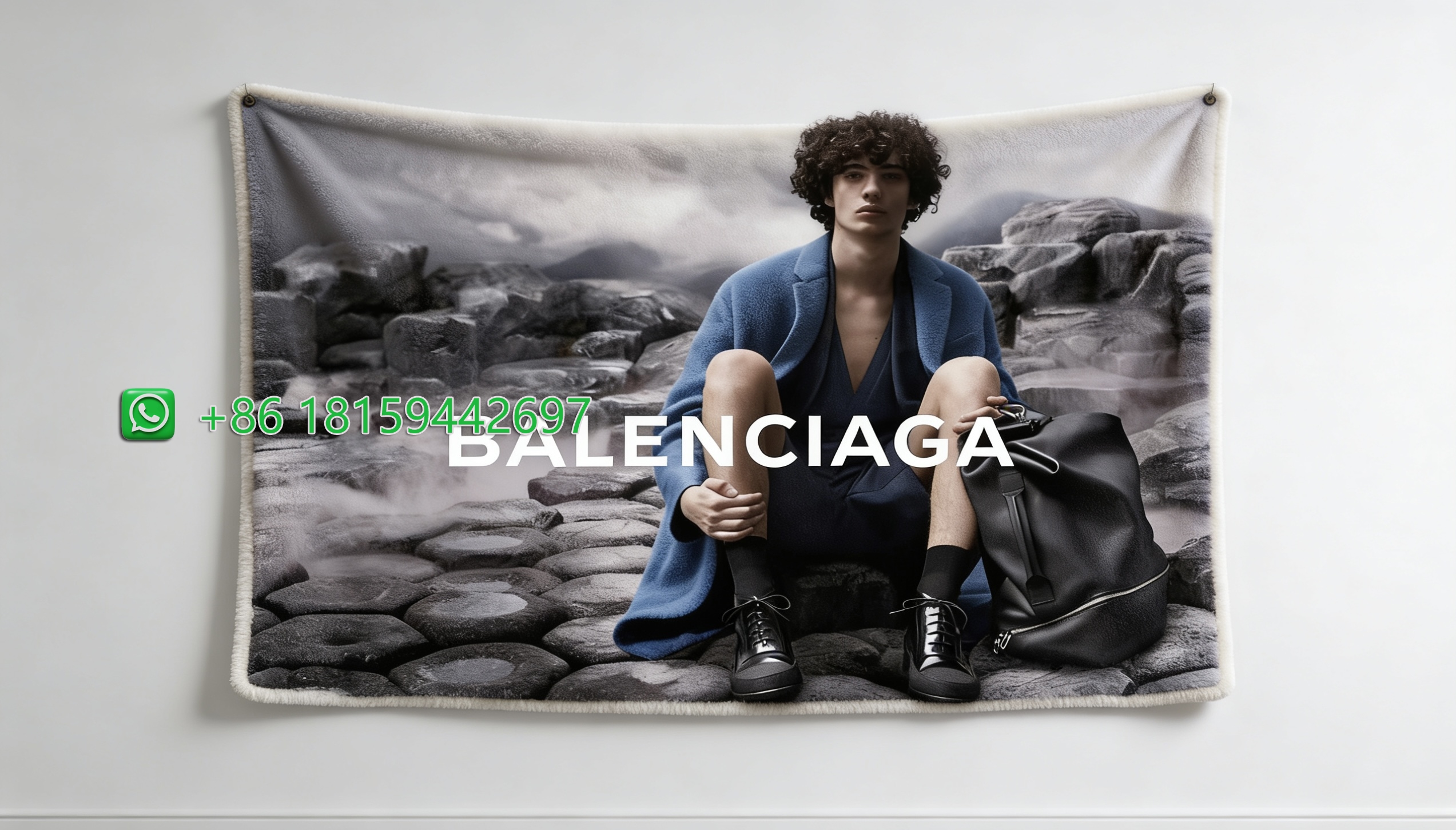 Balenciaga Throw Blankets